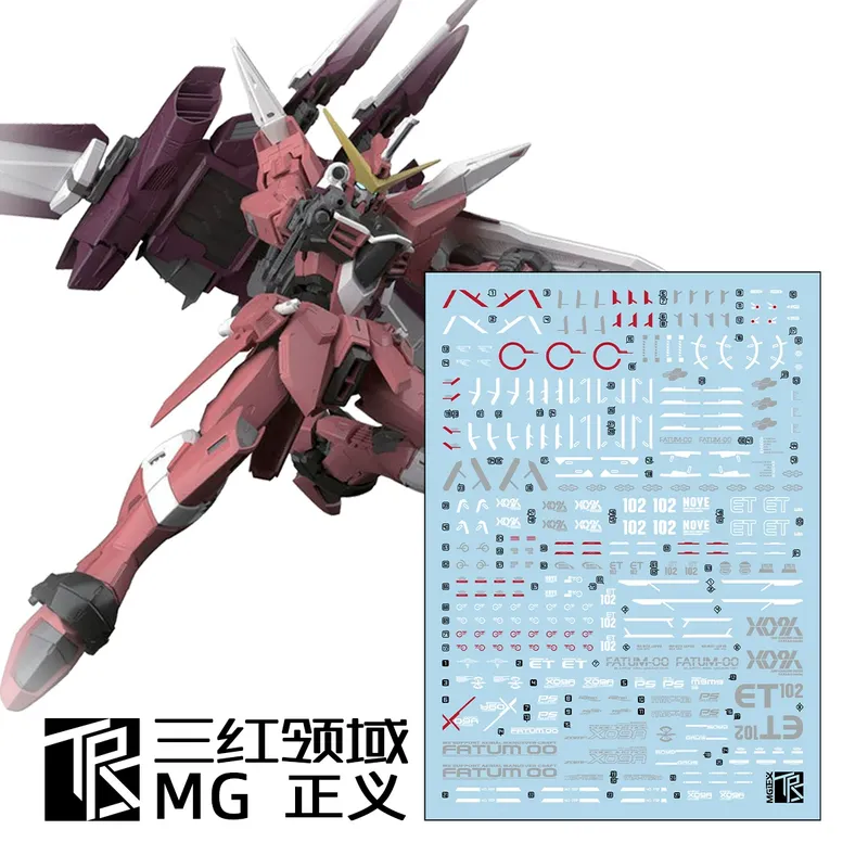 Model Kit Water Decal - Sanhong Domain MG 1/100 Justice ZGMF-X09A