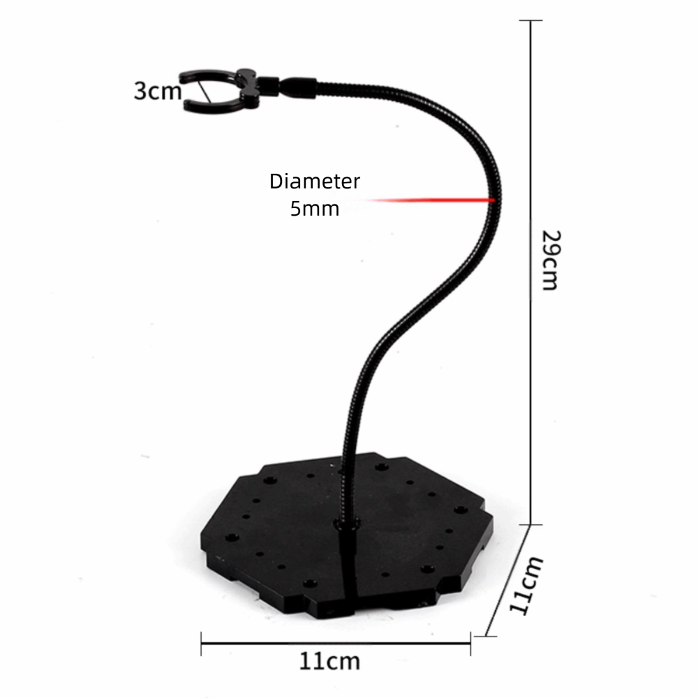 Model Figure Base - Snake Tube Anime Figure Stand PVC