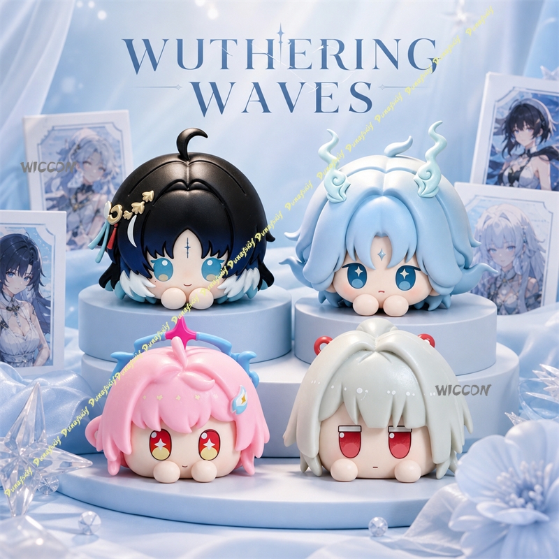 Model Kit Game - Wuthering Waves Yangyang/Qingxiao/Aemeath/Hiyuki Stackable Chibi Mochi
