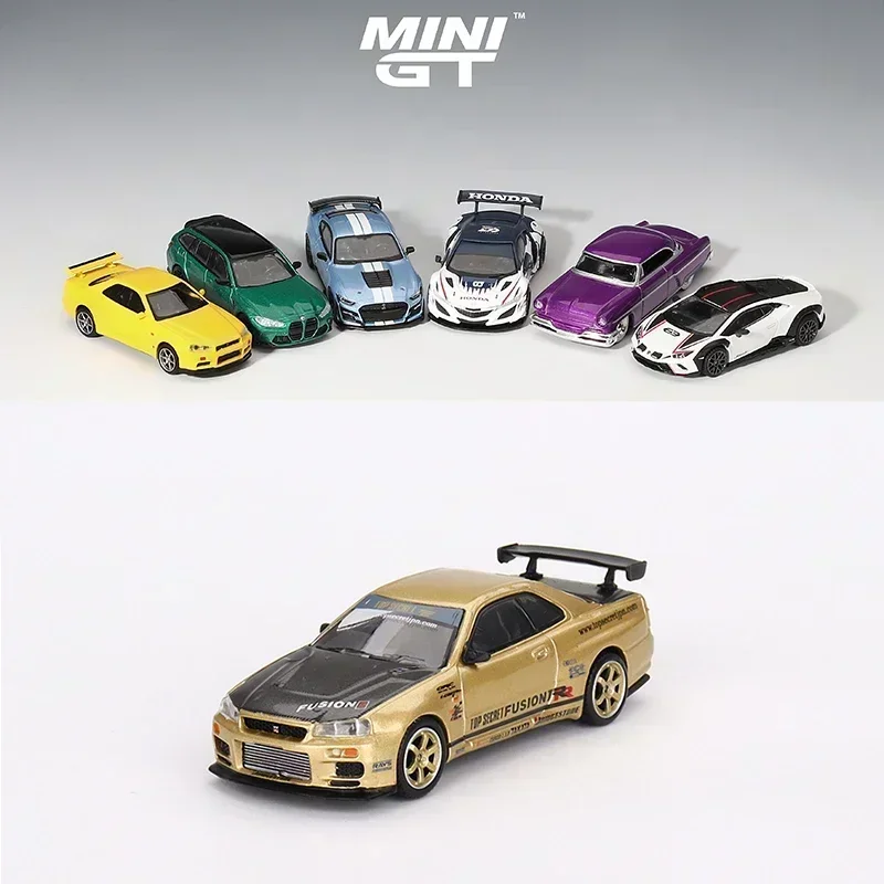 Model Kit Ae86 - MINIGT 1/64 Nissan GTR Pagani Ford