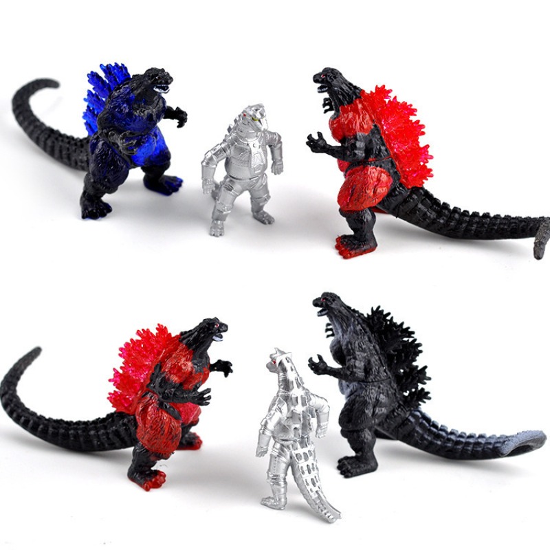 10pcs/set Godzilla Movie Perip - огляд і ціна Model Kit Bandai