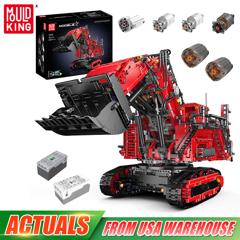 Mould King 17070 17071 Technic - огляд і ціна Model Kit Excavator