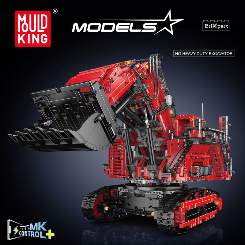 Mould King 17070 17071 Technic - огляд і ціна Model Kit Excavator