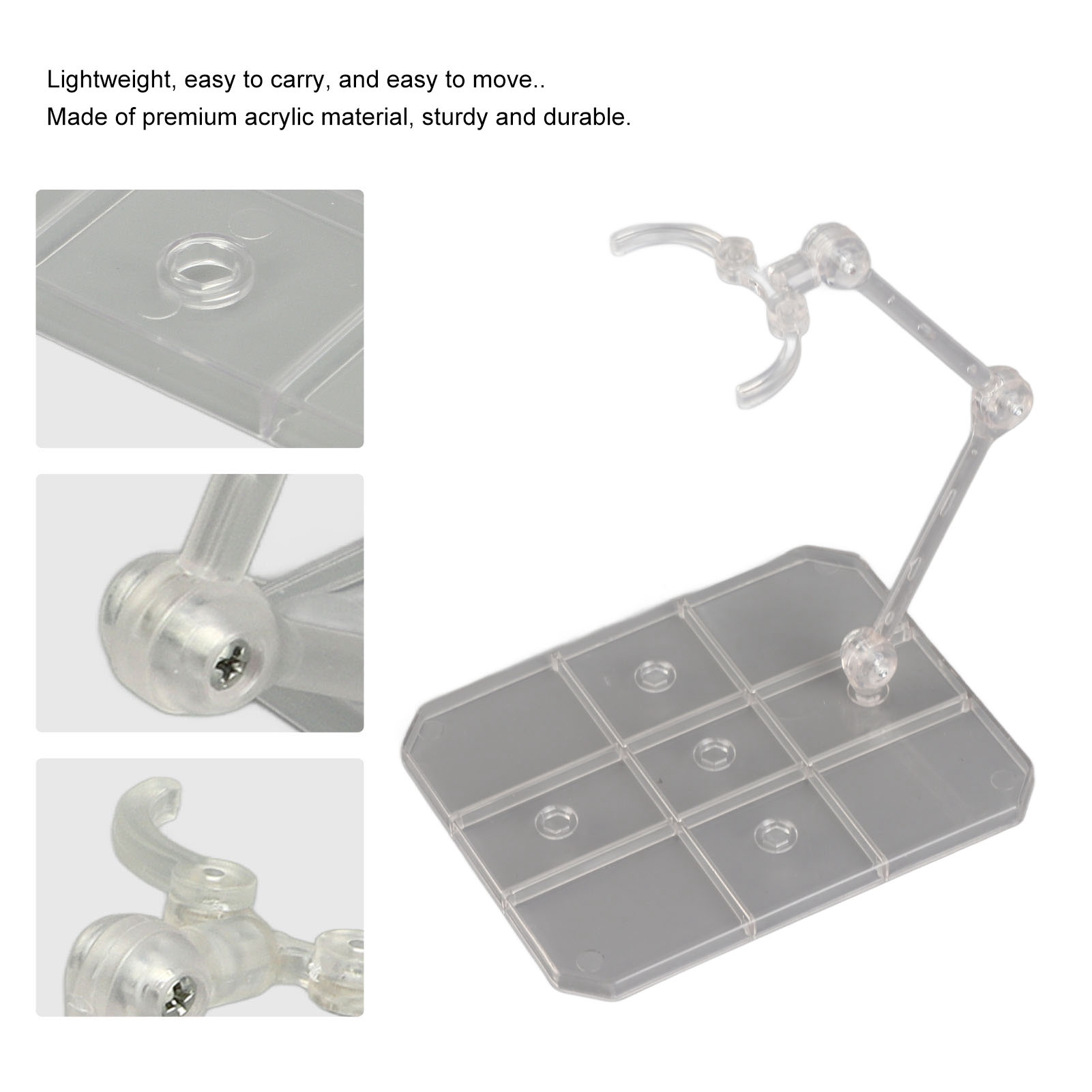 Figure Support Holder 10 Sets  - огляд і ціна Model Figure Base
