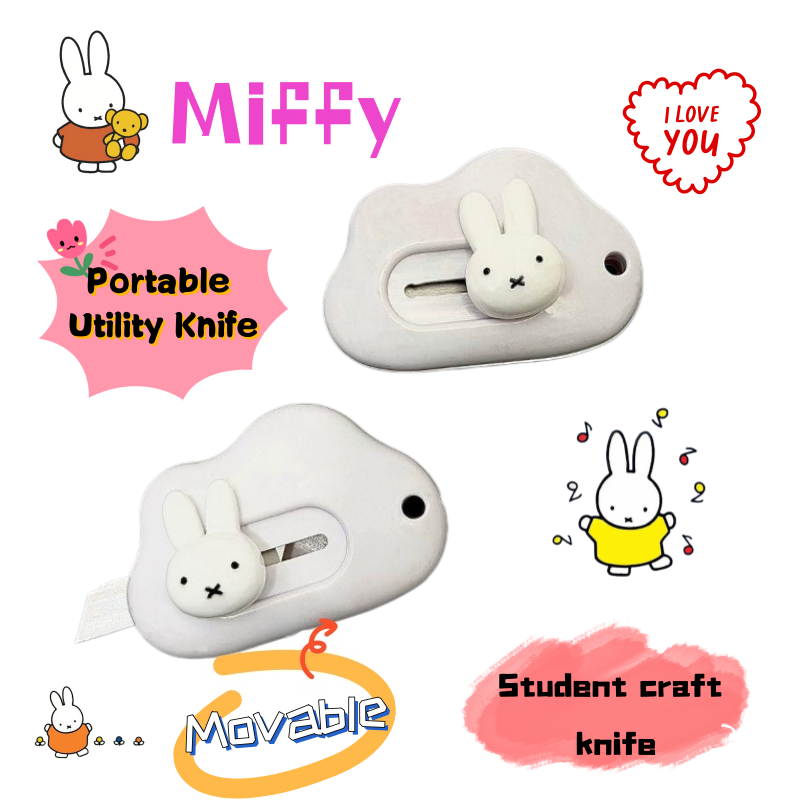 Miffy rabbit art knife creativ - огляд і ціна Model Kit Plastic