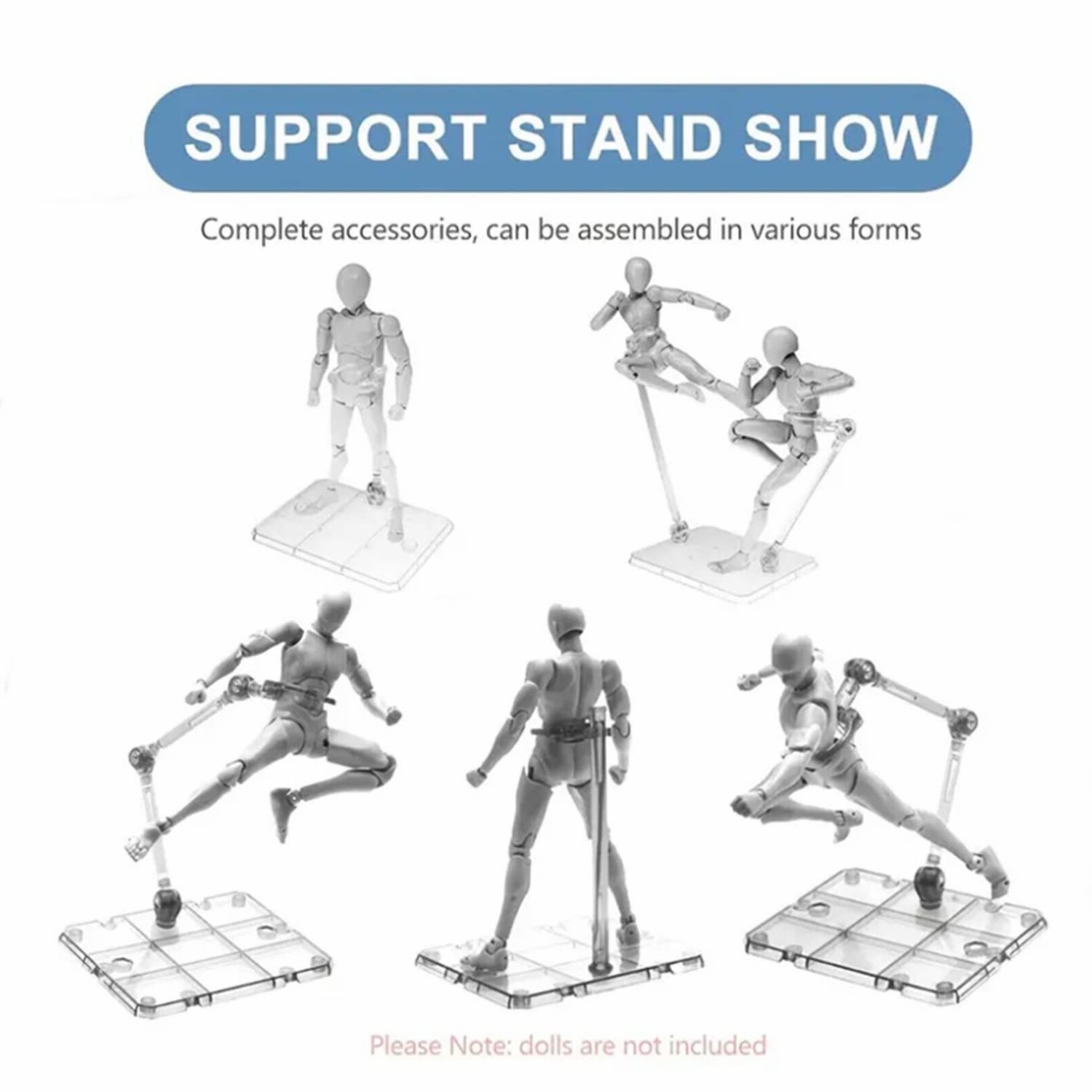 Action Figure Stands, Action F - огляд і ціна Model Figure Base