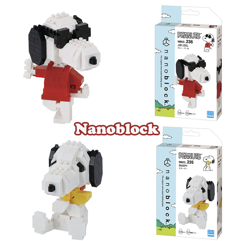 Nanoblock Peanuts Series Joe C - огляд і ціна Model Kit Toy