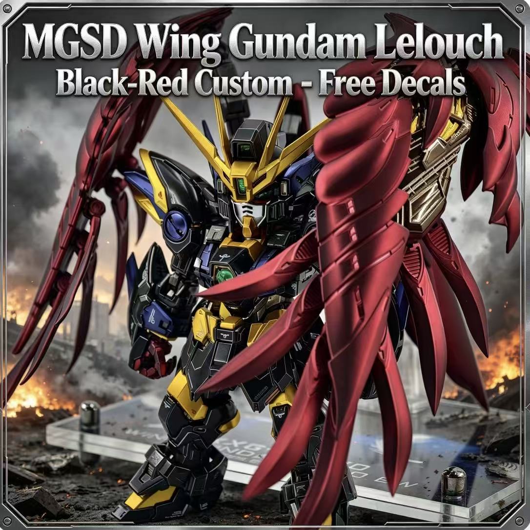 MGSD Wing Lelouch Color Scheme - огляд і ціна Model Kit Code Geass