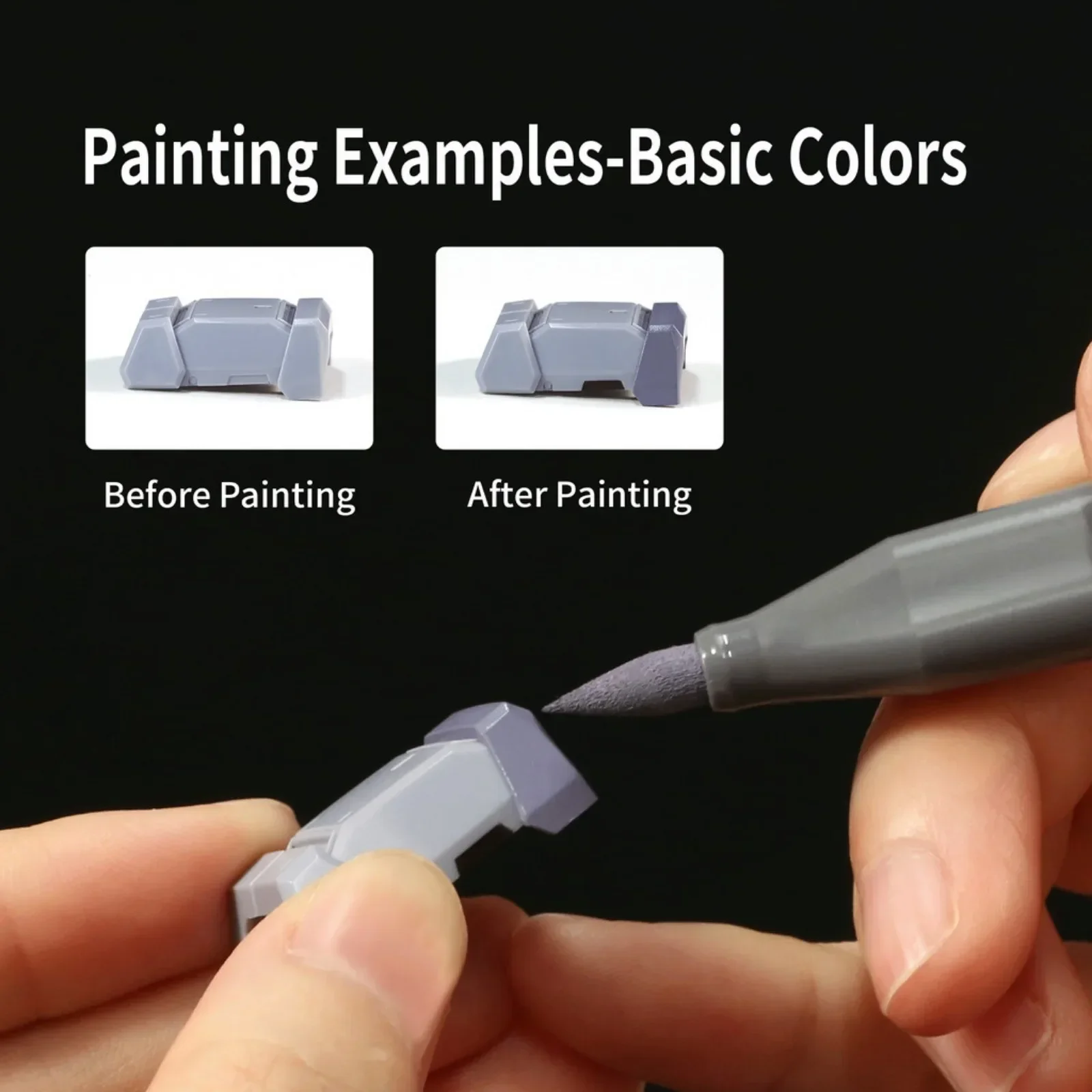 DSPIAE Soft Tip Water-based Ma - огляд і ціна Model Kit Paint Set