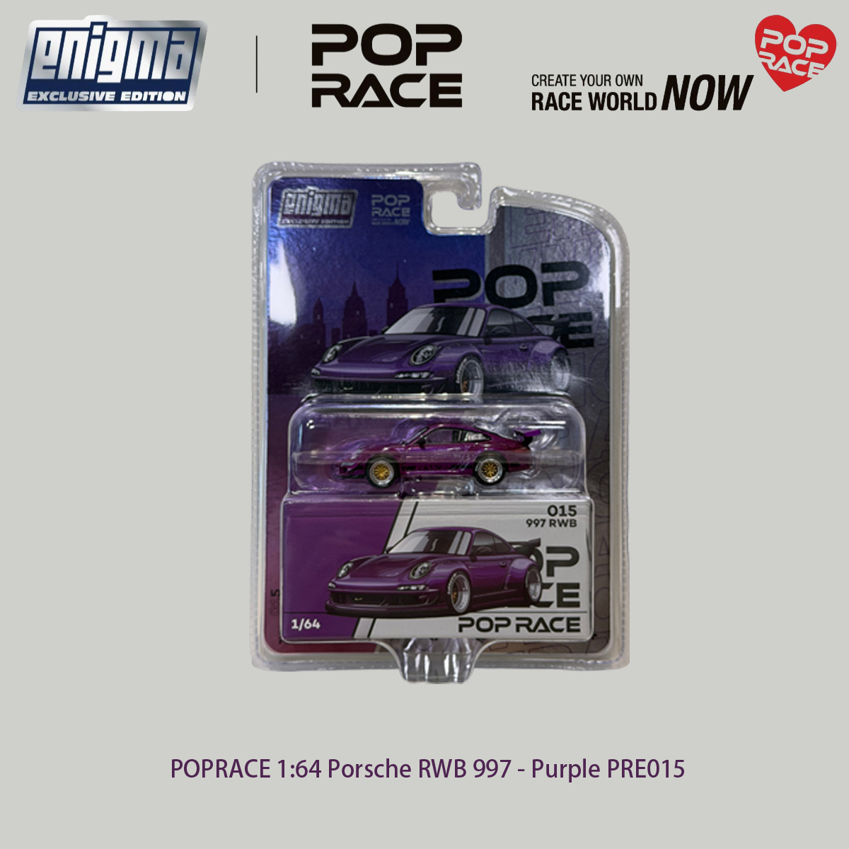 POP RACE 1:64 Blister Pack Set - огляд і ціна Model Kit Game