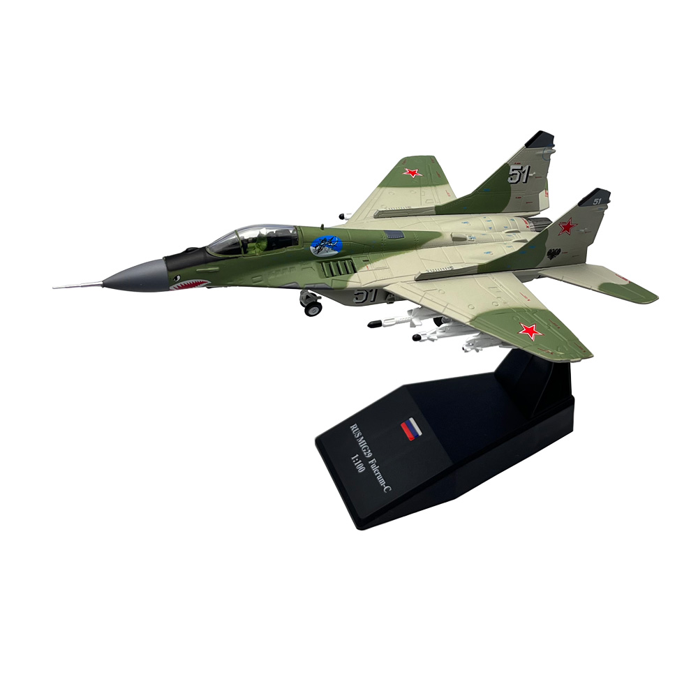 1/100 Scale Russian MIG-29 Mig - огляд і ціна Model Kit Planes