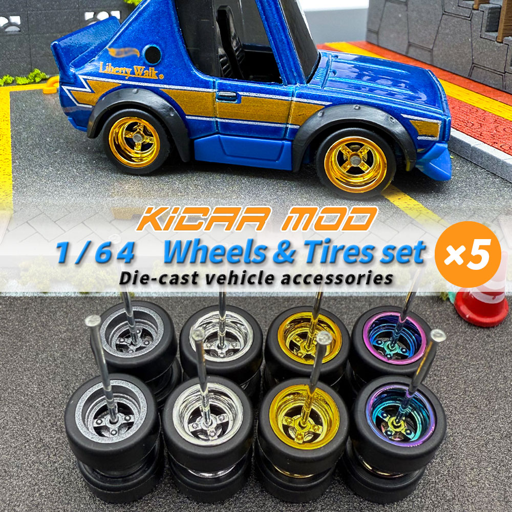 1/64 Model Detachable Wheels R - огляд і ціна Model Kit Plastic