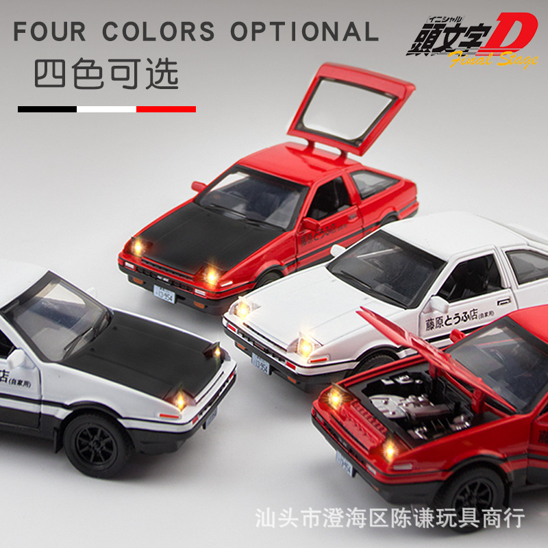 1:32 INITIAL D AE86 Car Model  - огляд і ціна Model Kit Ae86