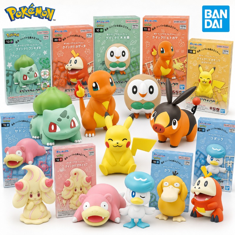 Bandai Pokemon Plamo Collectio - огляд і ціна Model Kit Quick Pikachu