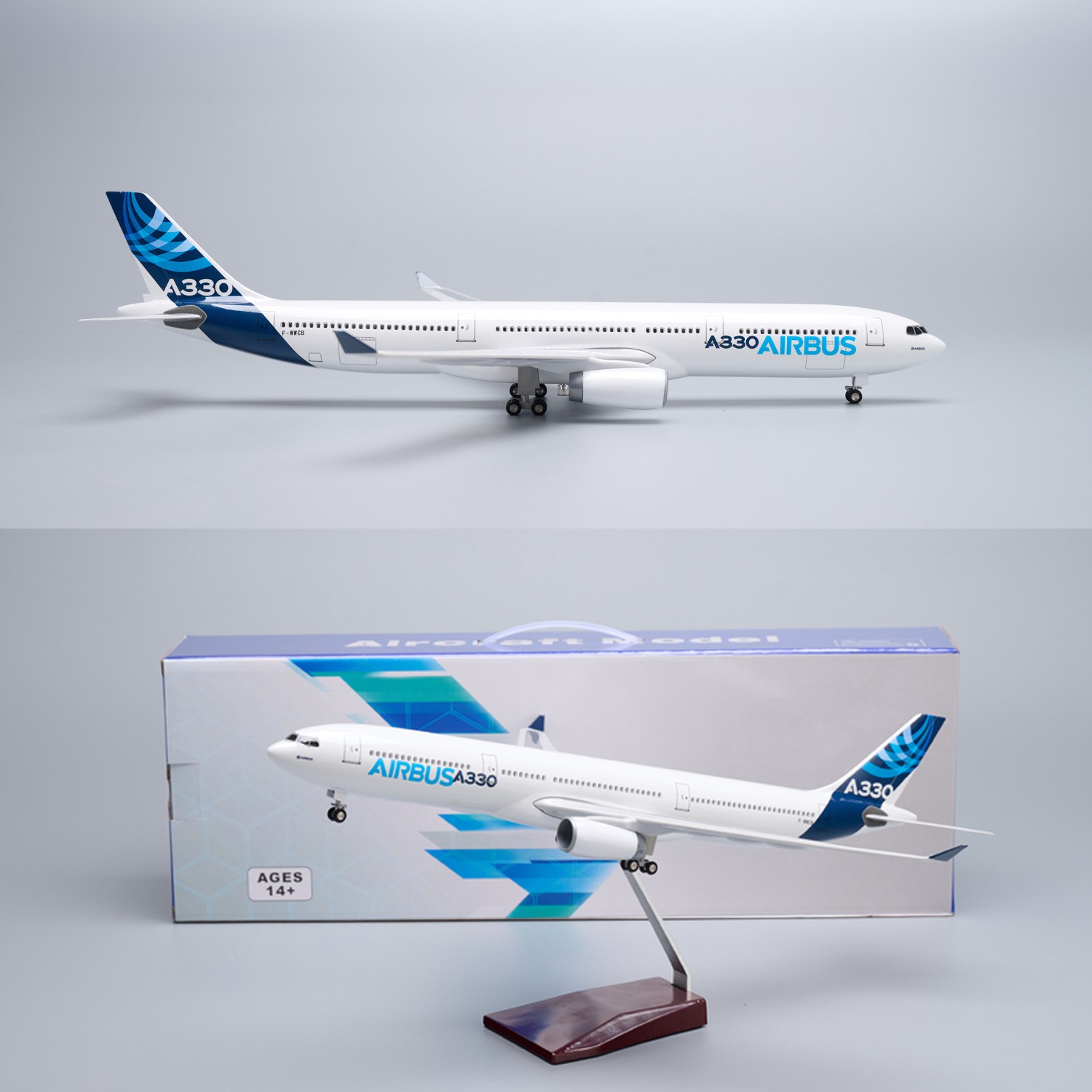 47cm Large Scale Prototype A33 - огляд і ціна Model Kit Planes