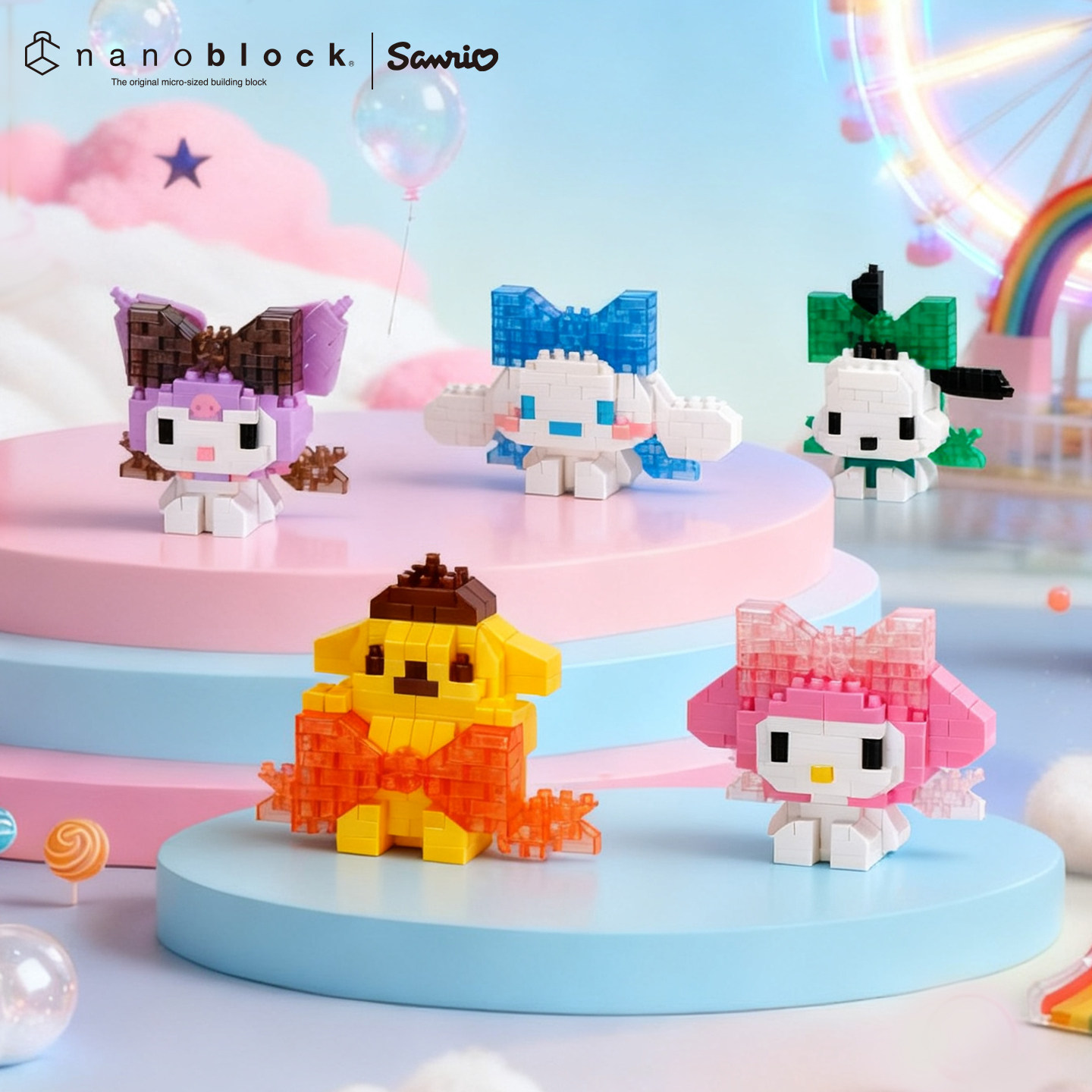 Nanoblock Sanrio Micro Buildin - огляд і ціна Model Kit Toy