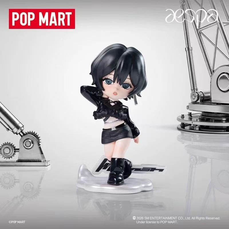 POP MART Aespa Collectible Ser - огляд і ціна Model Figure Base