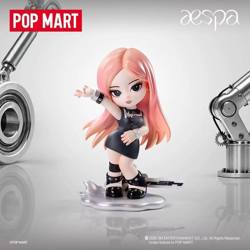 POP MART Aespa Collectible Ser - огляд і ціна Model Figure Base