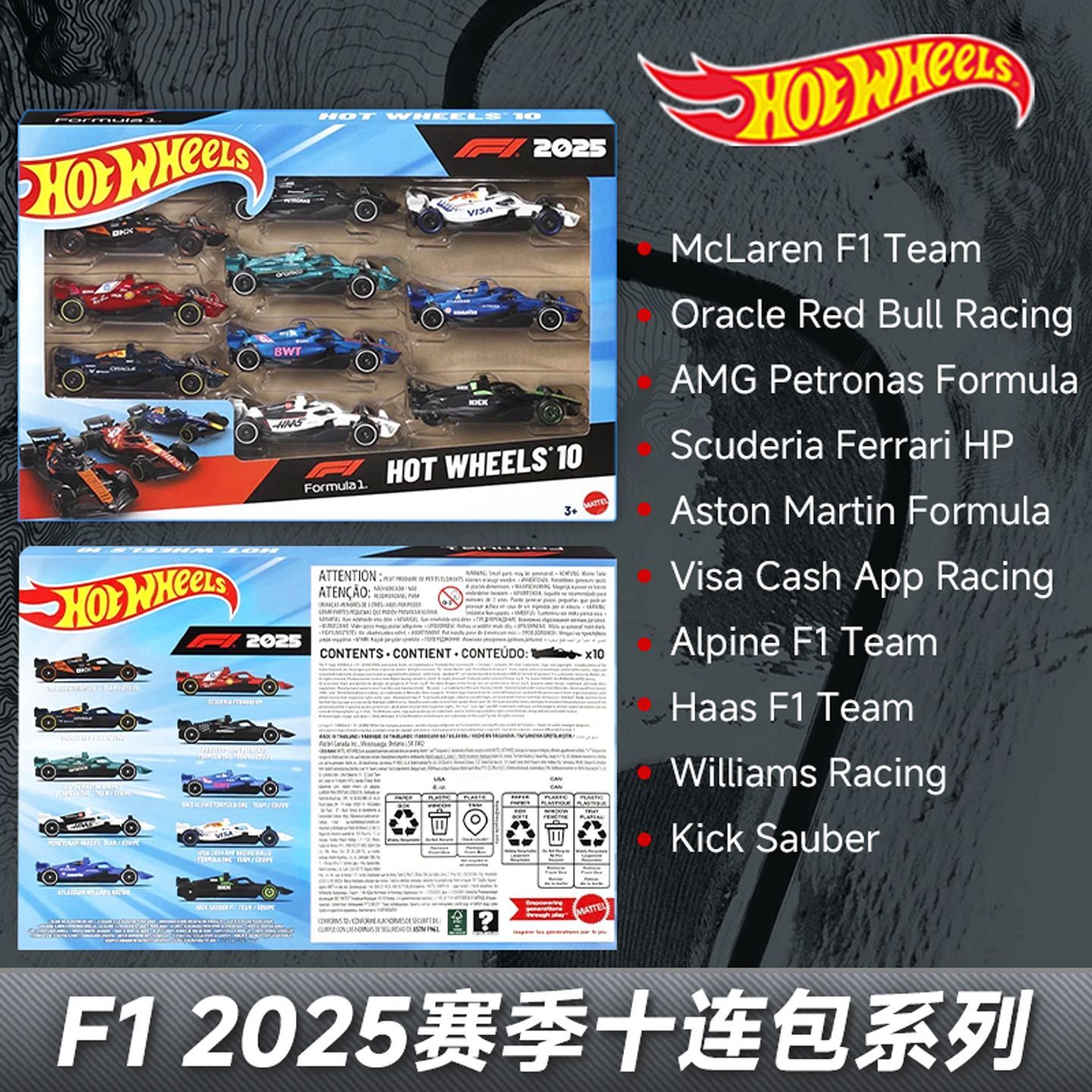 2026 Original Hot Wheels F1 Se - огляд і ціна Model Kit F1