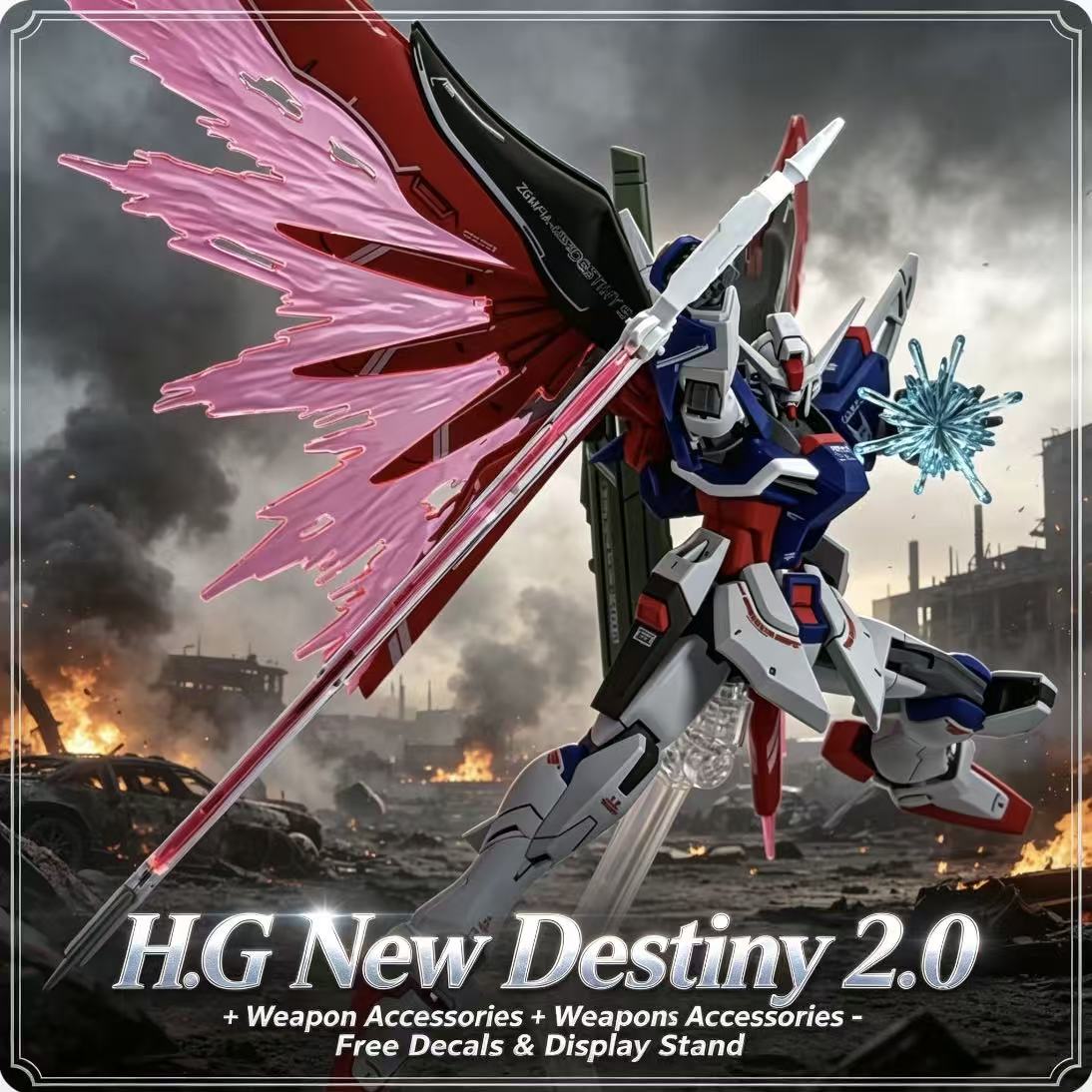 224 HG 1/144 Destiny Spec II F - огляд і ціна Model Kit Gundam Barbatos