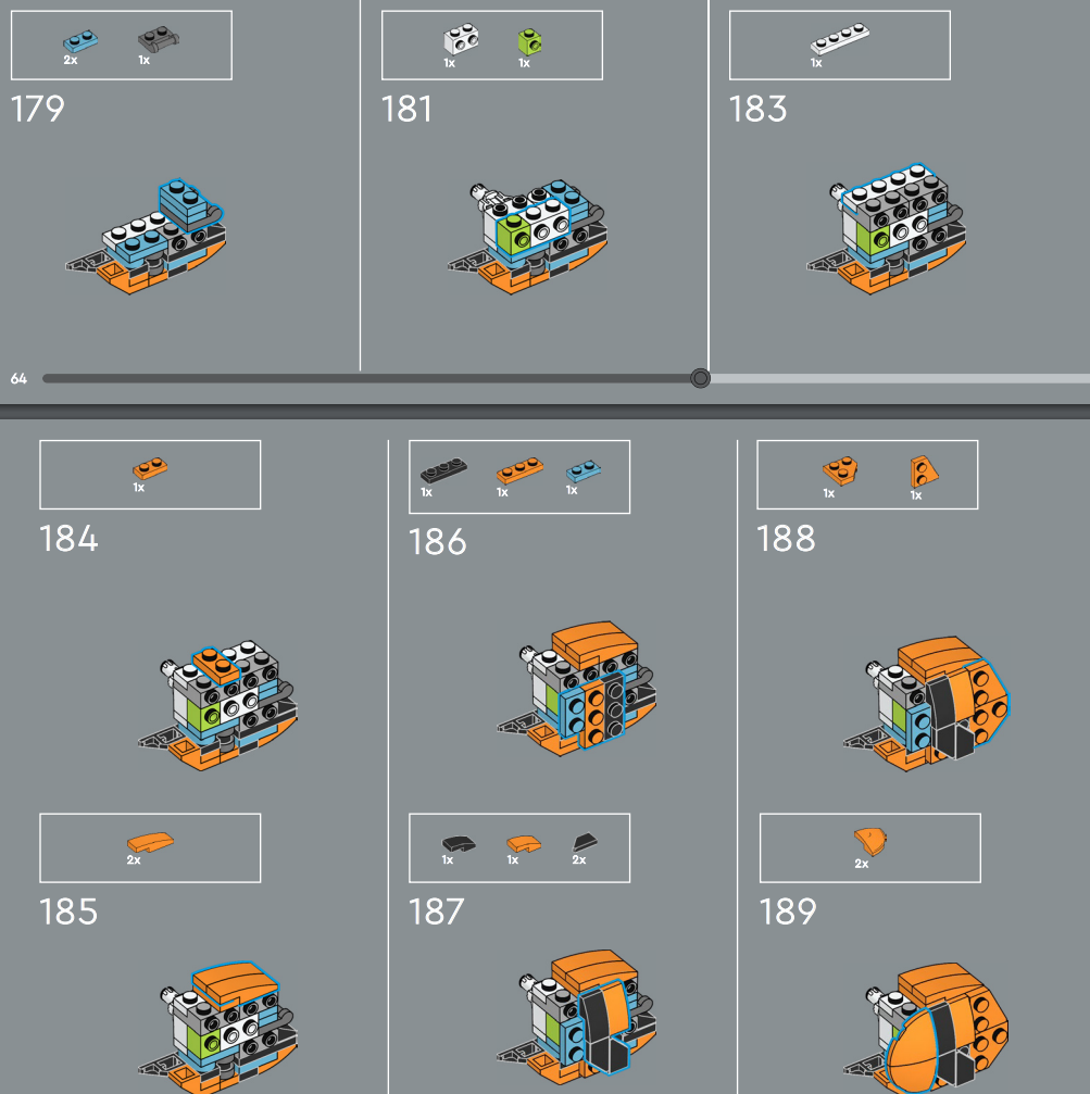 1190PCS 3D Versatile Wind Stee - огляд і ціна Model Kit Plastic