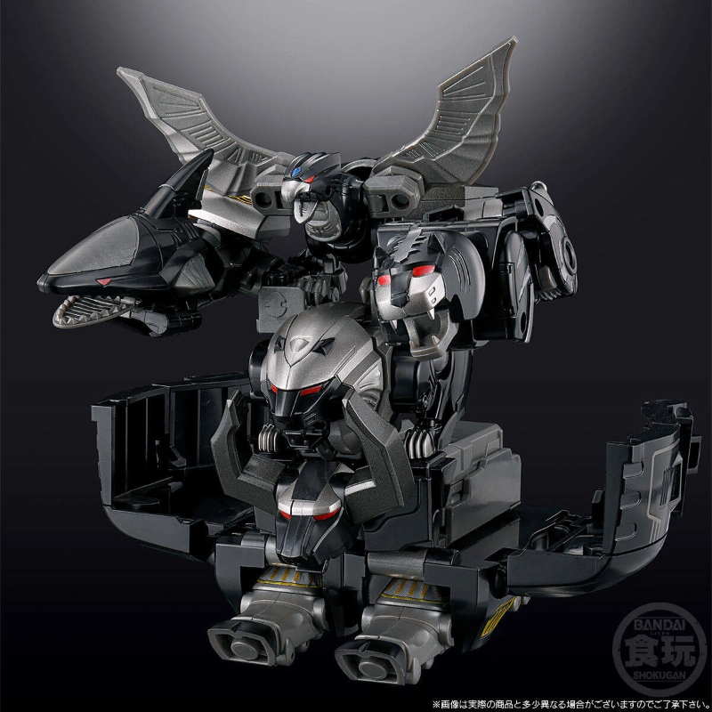 Bandai Smp Gaoking Black Versi - огляд і ціна Model Kit Megazord