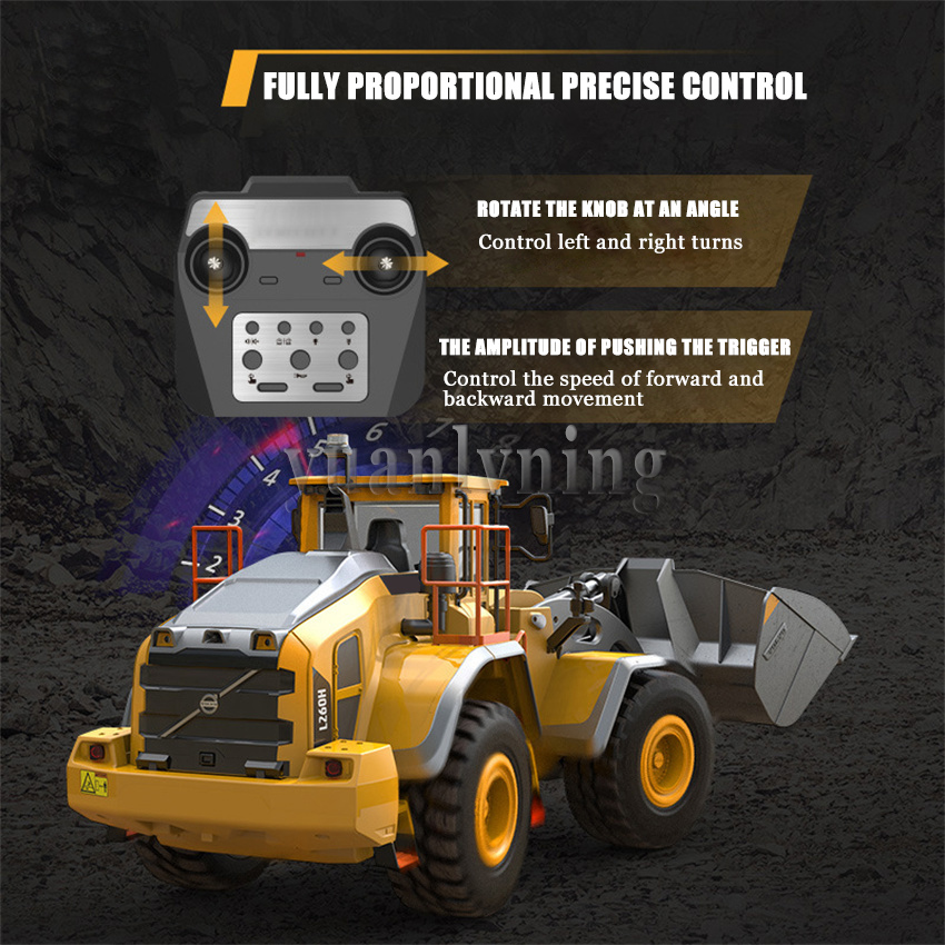 1/16 Electric Remote Control C - огляд і ціна Model Kit Excavator