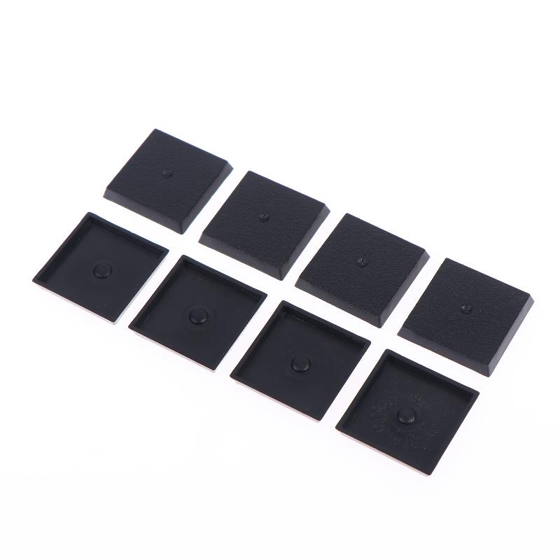 20Pcs 25mm Square Burr-Free Bl - огляд і ціна Model Figure Base