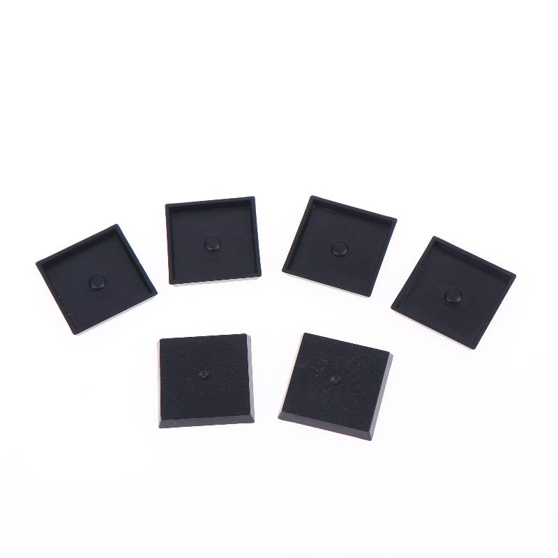 20Pcs 25mm Square Burr-Free Bl - огляд і ціна Model Figure Base