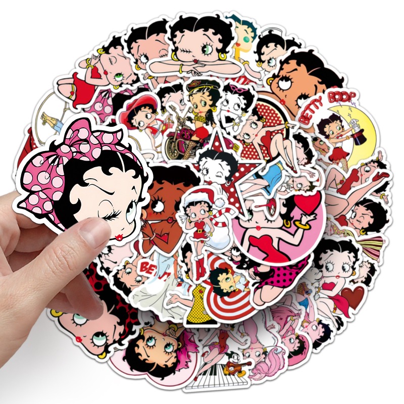 Betty Boop 50 stickers high co - огляд і ціна Model Kit Game