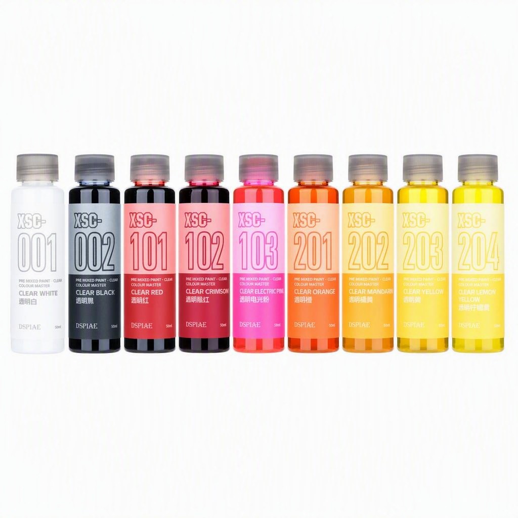 New DSPIAE XSC Series 50ML Pre - огляд і ціна Model Kit Paint Set