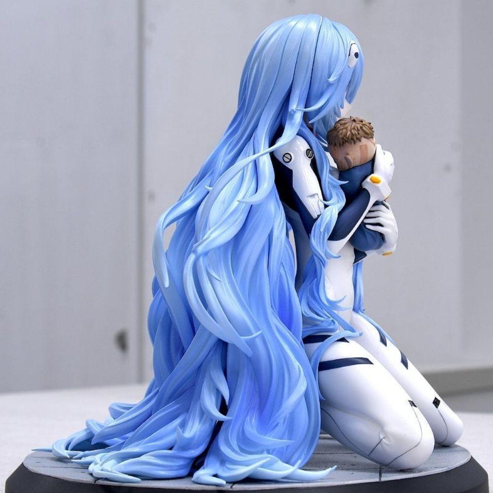Rei Ayanami Kneeling Figure -  - огляд і ціна Model Kit Bandai