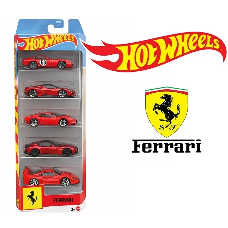 New Hot Wheels Ferrari JLN12 5 - огляд і ціна Model Kit Game