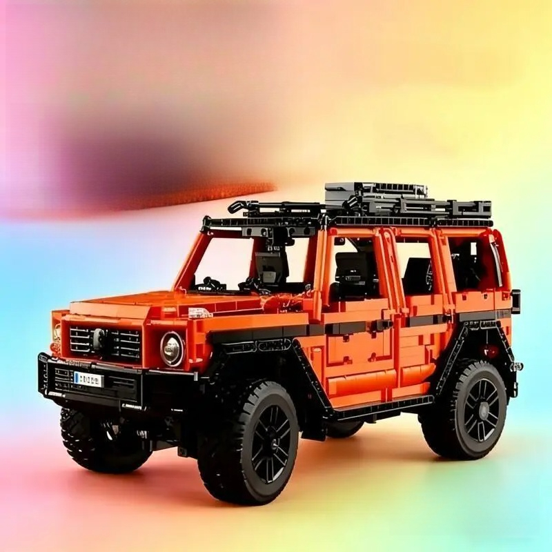 Orange off-road vehicle G500 i - огляд і ціна Model Kit Plastic