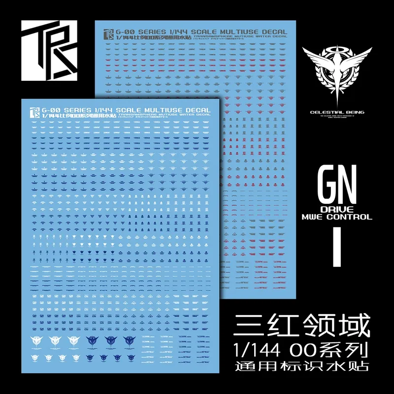 Sanhong Field RG HG MG Angel A - огляд і ціна Model Kit Water Decal